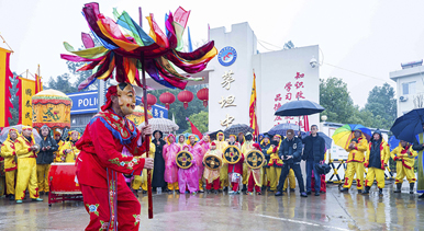 安徽池州：儺戲鬧新春
